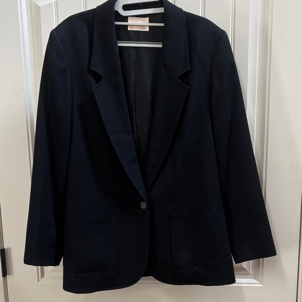 Pendleton Classic Black Women's Blazer